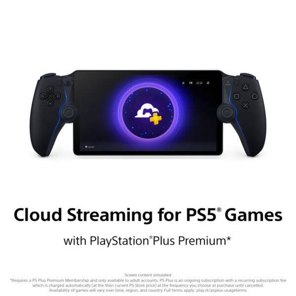 PlayStation Portal Remote Player for PlayStation 5 | Midnight Black